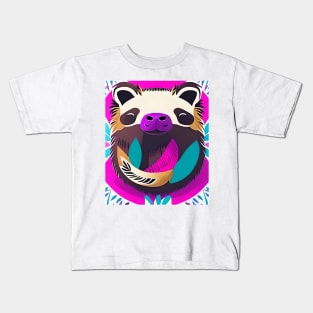 Hang in There Sloth T-Shirt#4 Kids T-Shirt